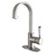 Fauceture LS8218DPL Paris Single-Handle Bathroom Faucet W/Deck Plate & Drain, Nkl LS8218DPL - alternate 1